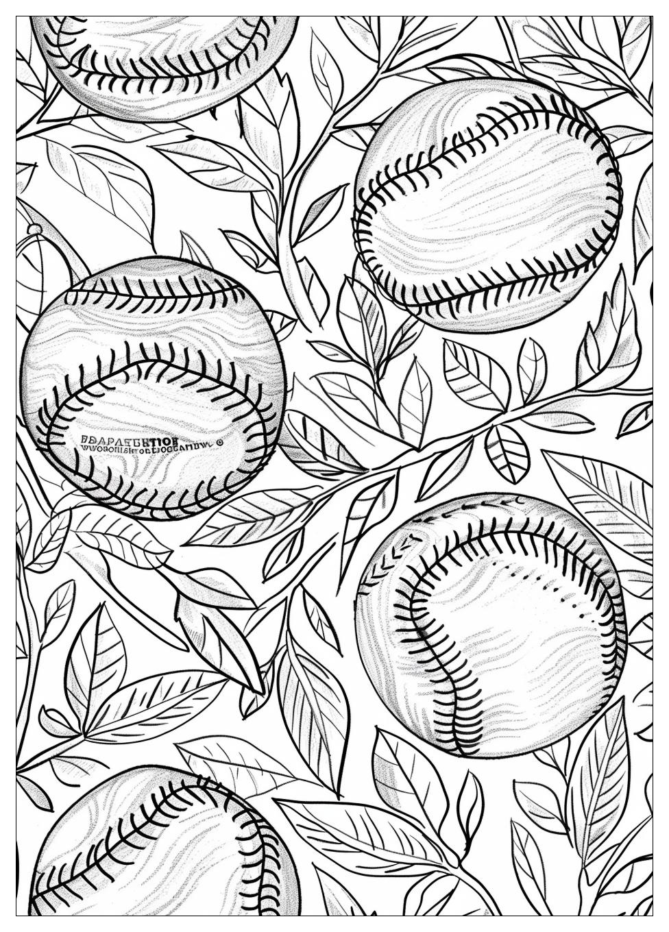 Baseball Coloring Pages-18