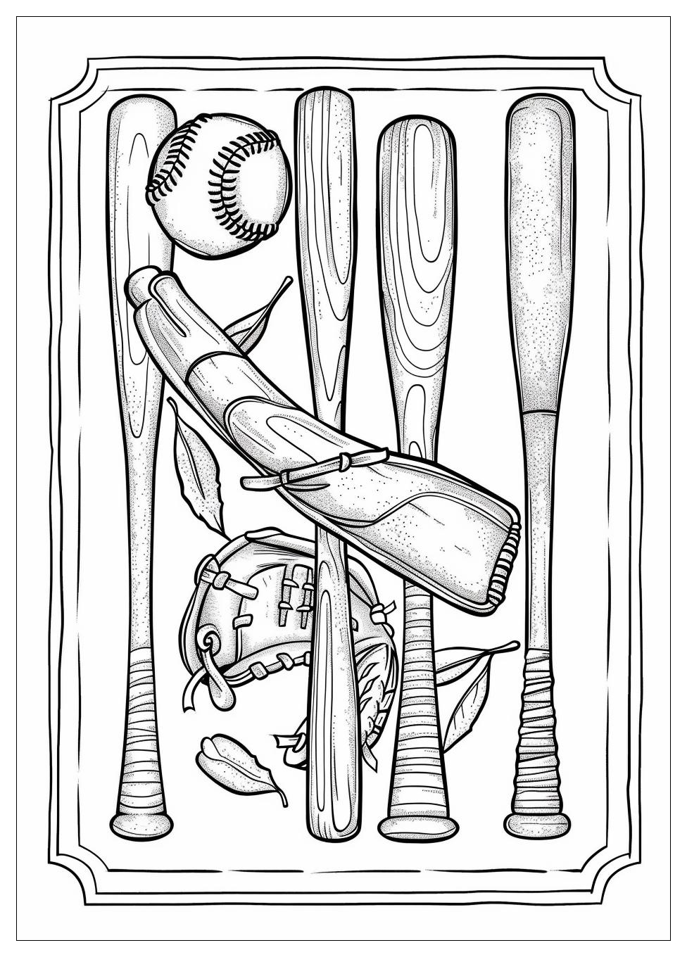 Baseball Coloring Pages-20