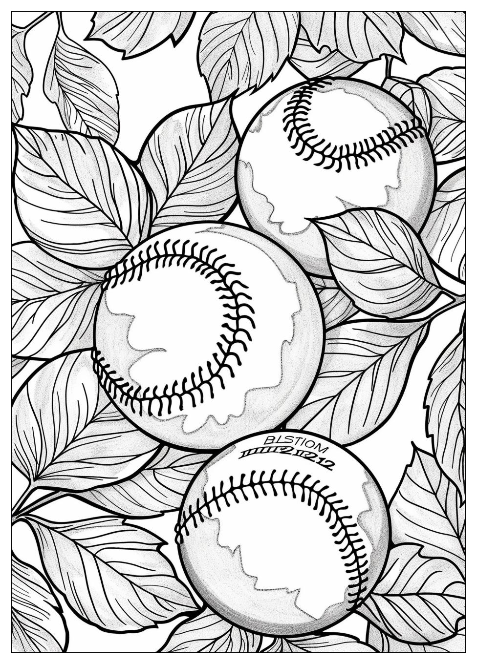 Baseball Coloring Pages-4