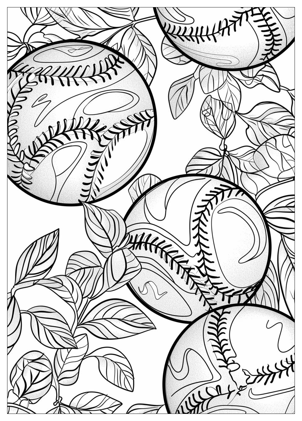 Baseball Coloring Pages-8