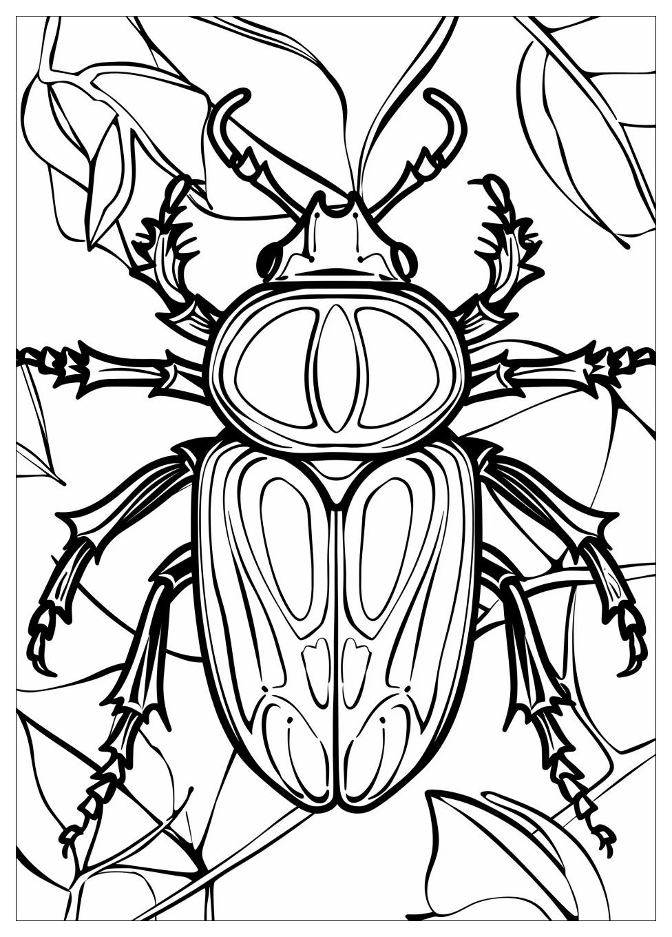 Beetle Coloring Pages-10