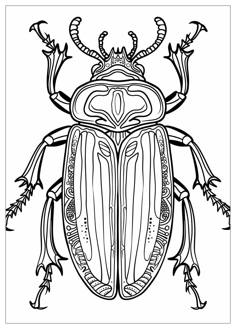 Beetle Coloring Pages-16