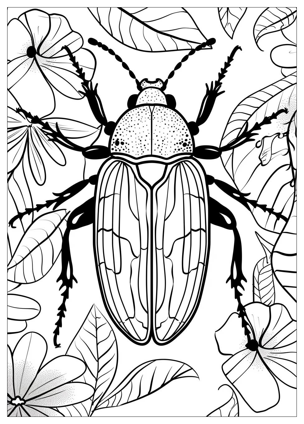 Beetle Coloring Pages-6