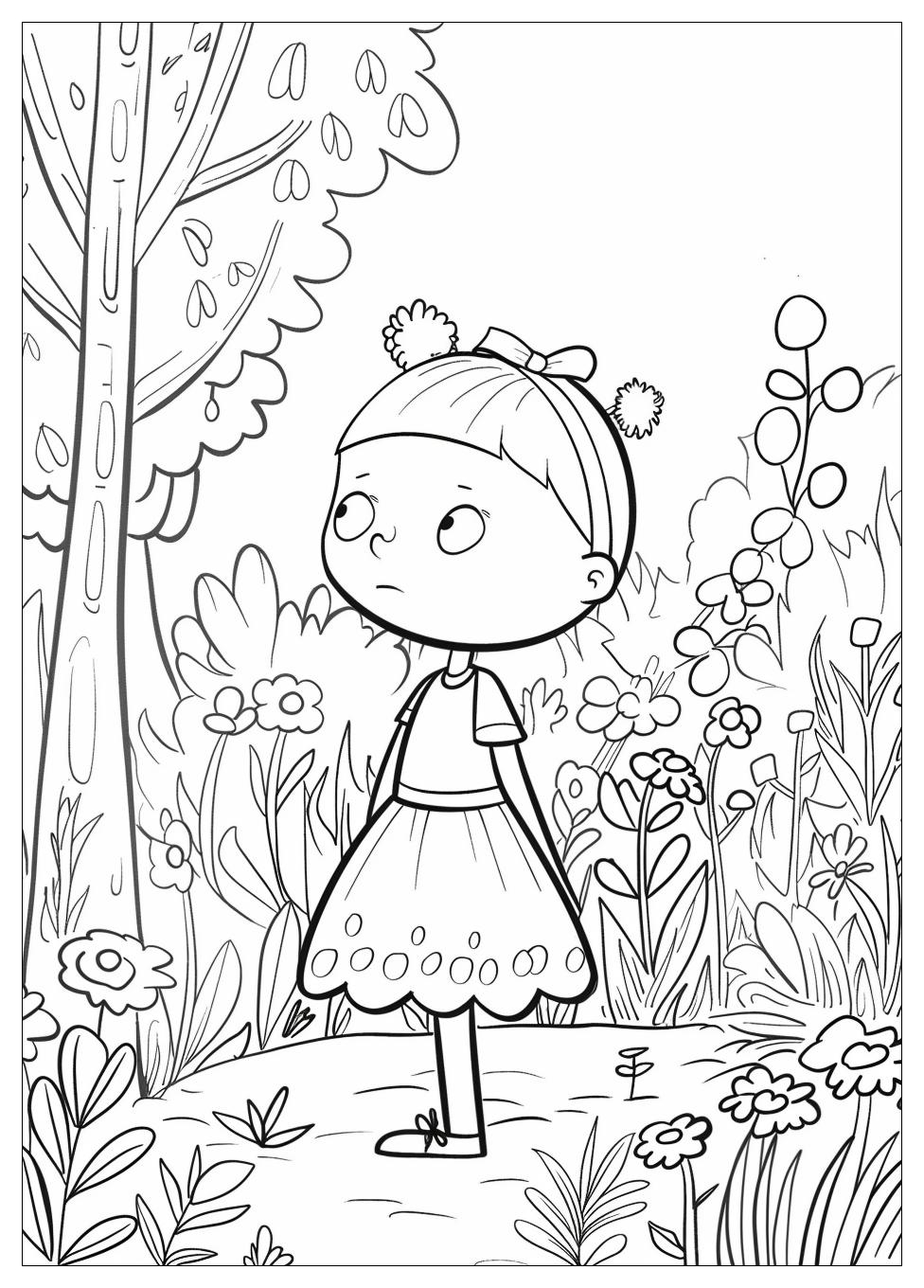 Ben And Holly Coloring Pages-13