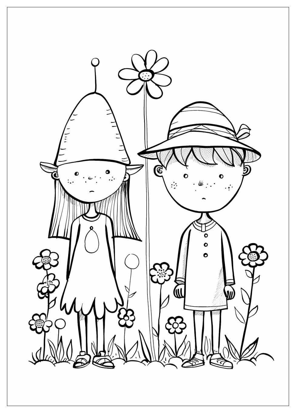 Ben And Holly Coloring Pages-20