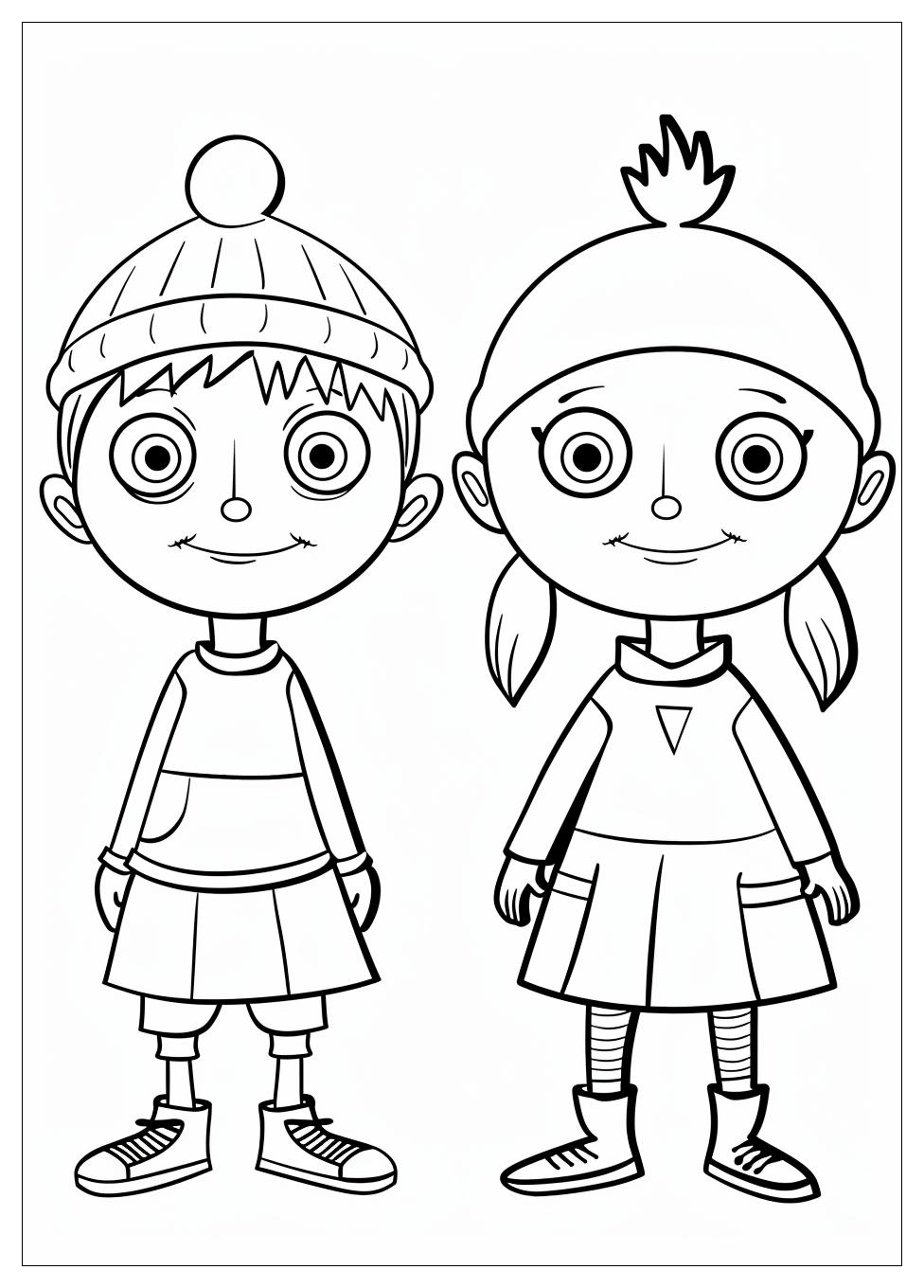 Ben And Holly Coloring Pages-3