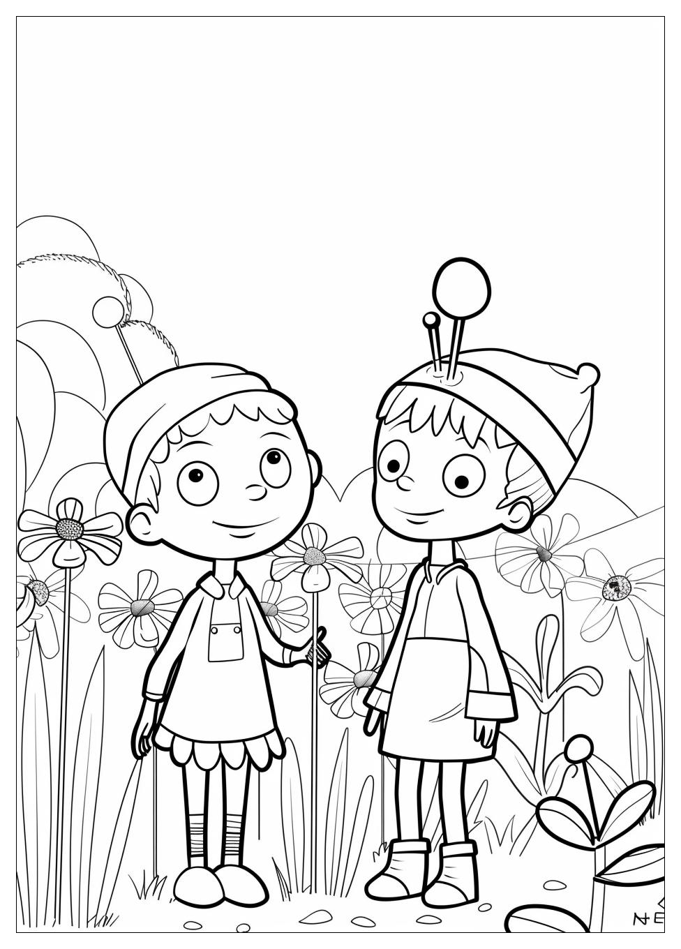 Ben And Holly Coloring Pages-5