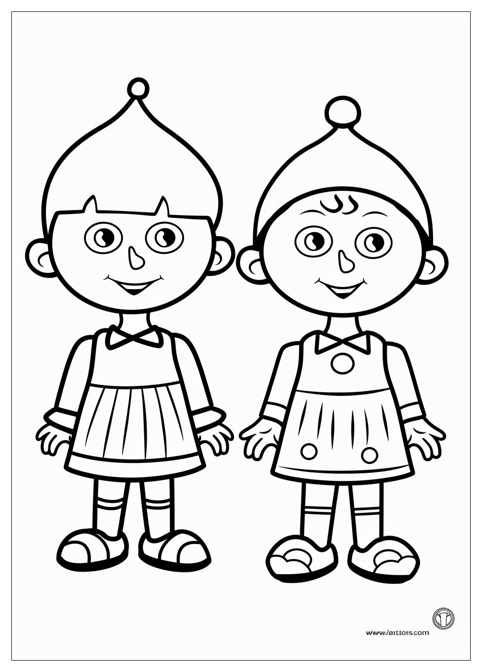 Ben And Holly Coloring Pages-7