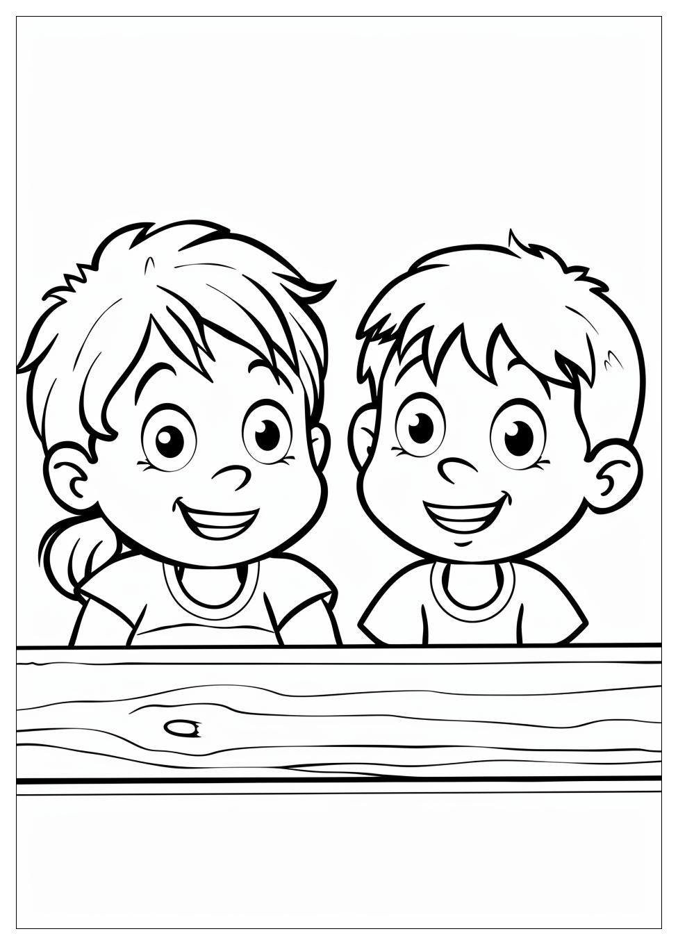 Best Friend Coloring Pages-11