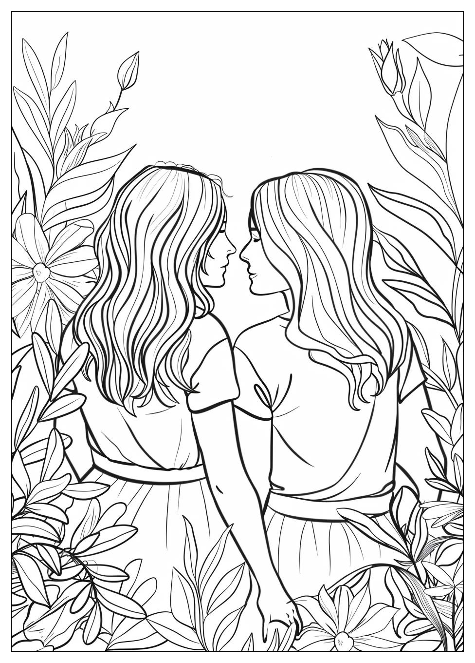 Best Friend Coloring Pages-13