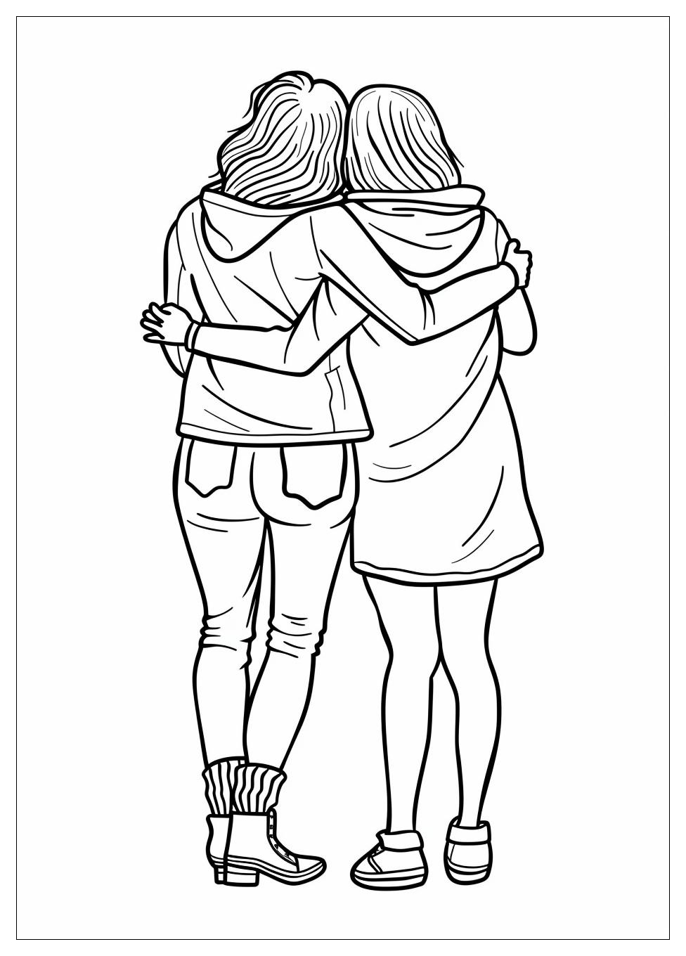 Best Friend Coloring Pages-18