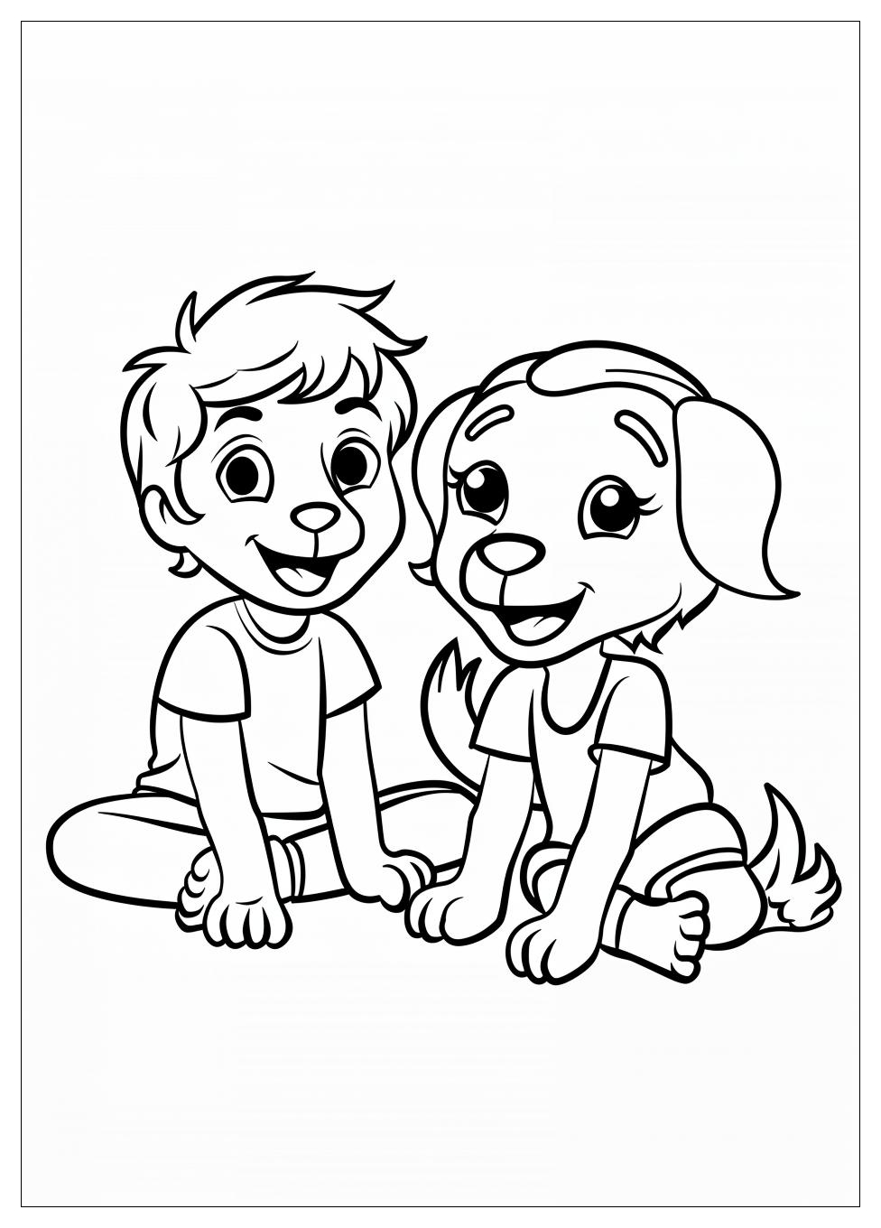 Best Friend Coloring Pages-5