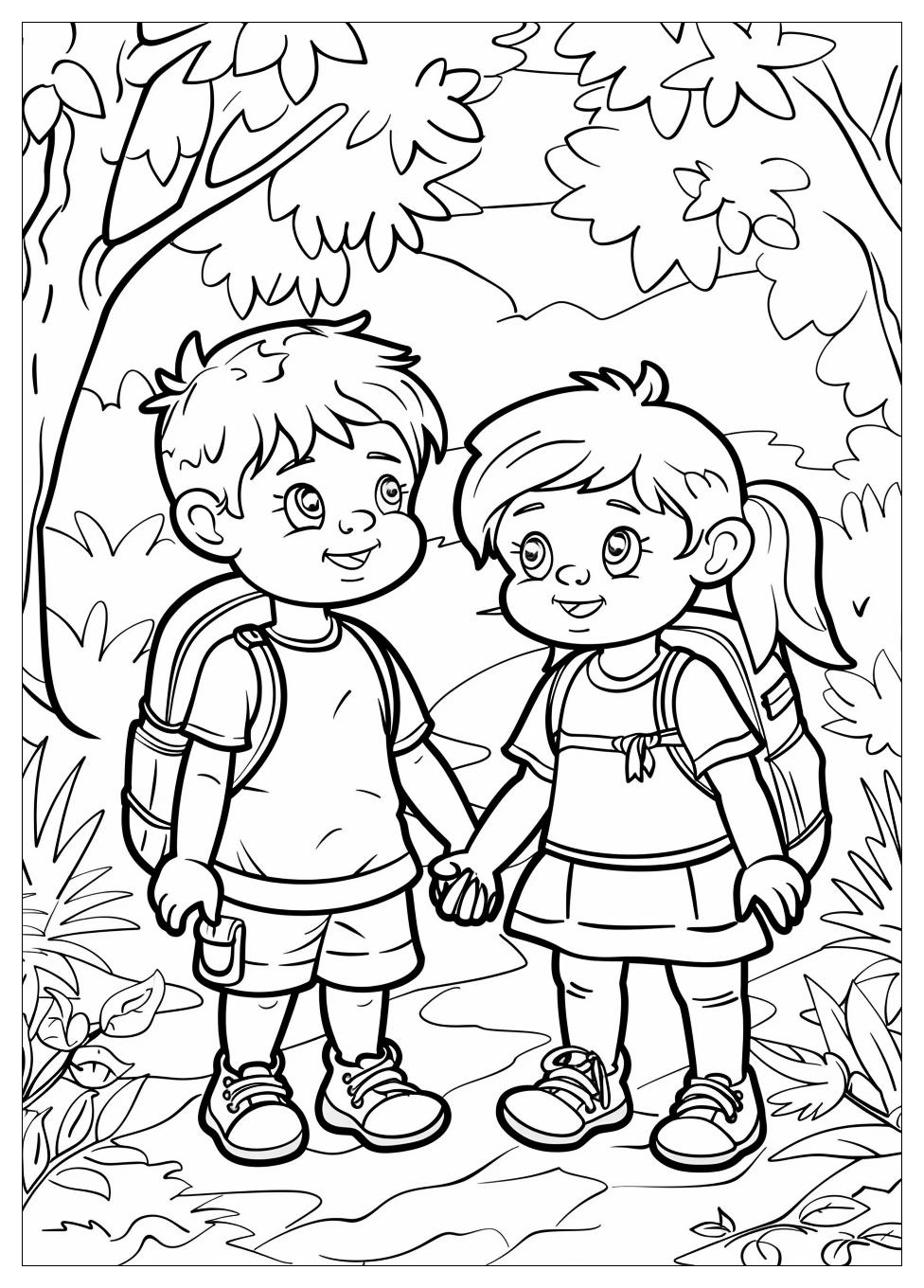 Best Friend Coloring Pages-7