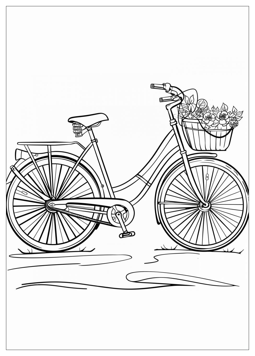 Bicycle Coloring Pages-10