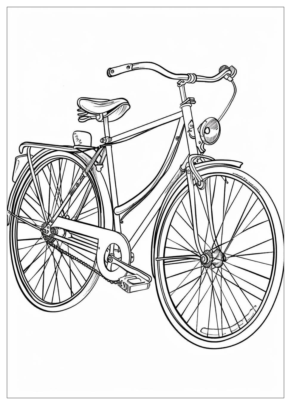 Bicycle Coloring Pages-12