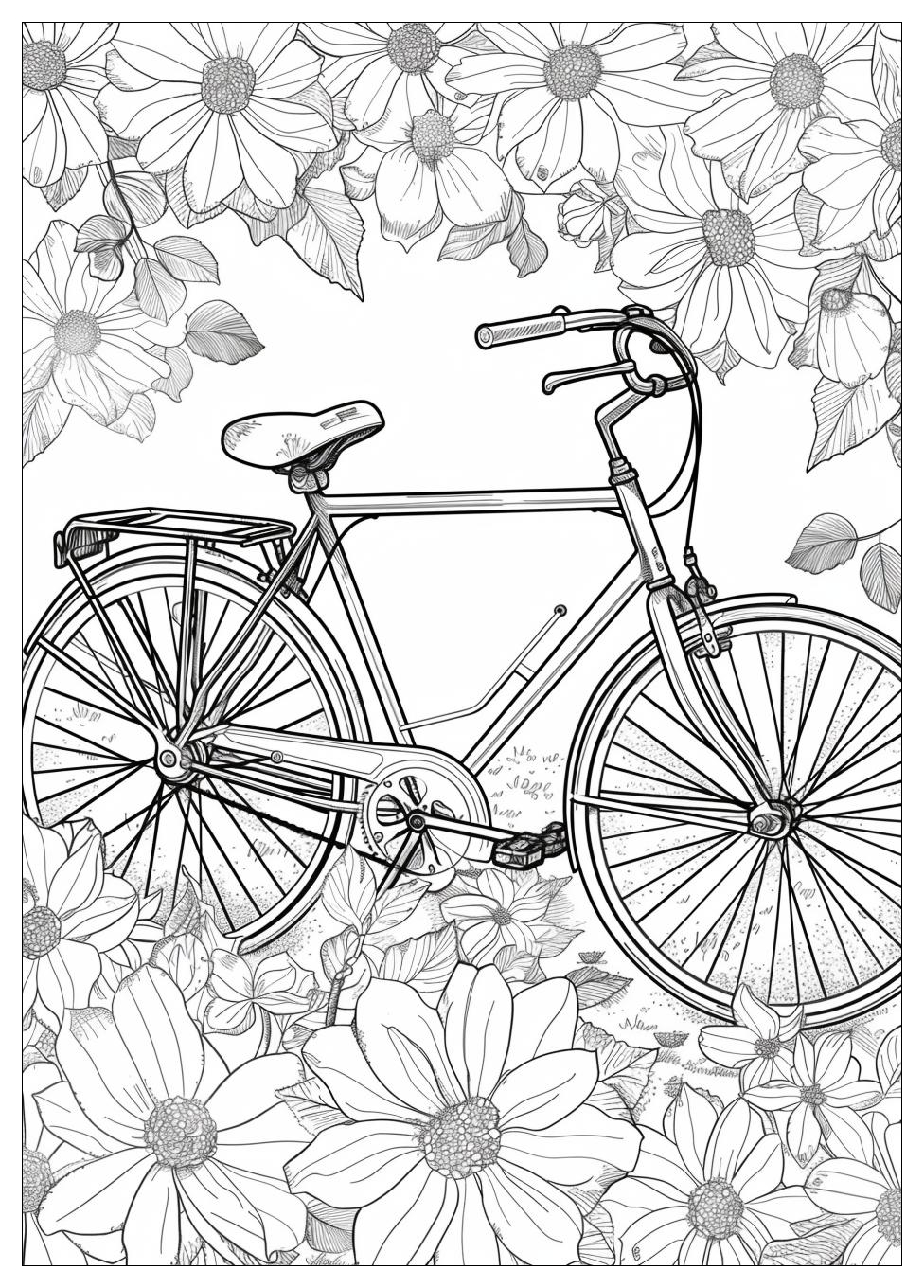 Bicycle Coloring Pages-13