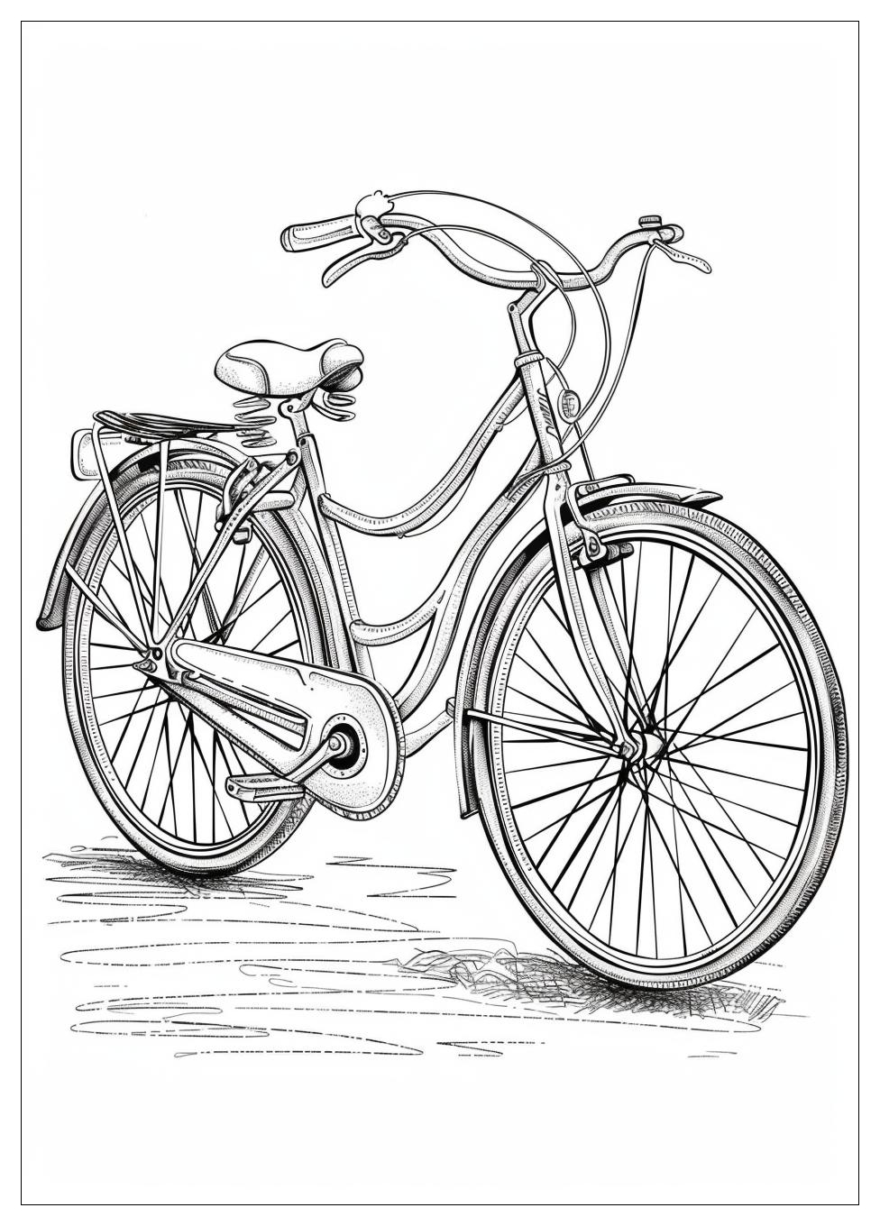 Bicycle Coloring Pages-14