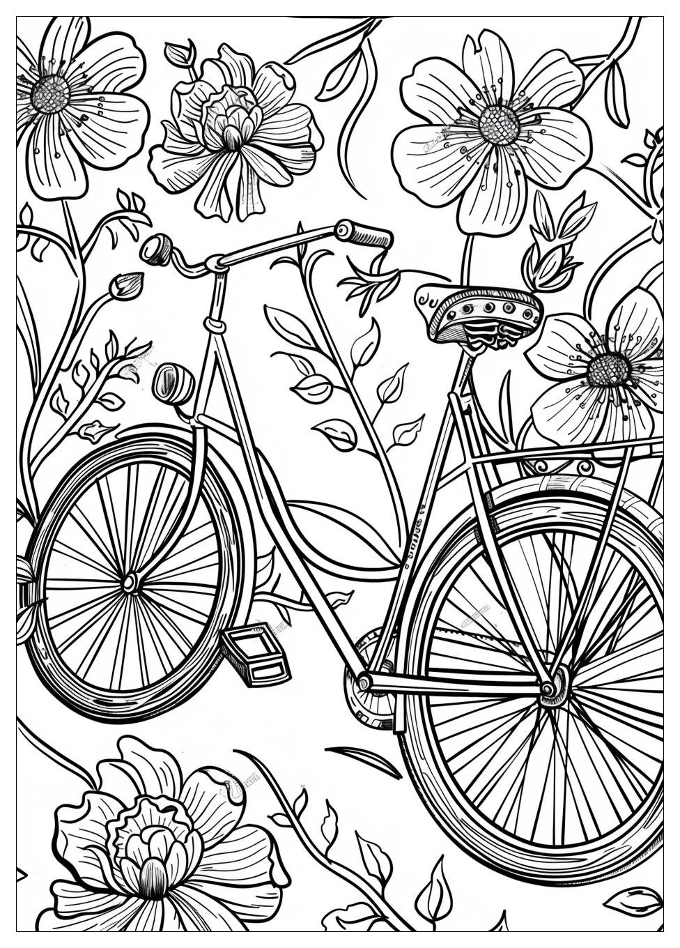 Bicycle Coloring Pages-15