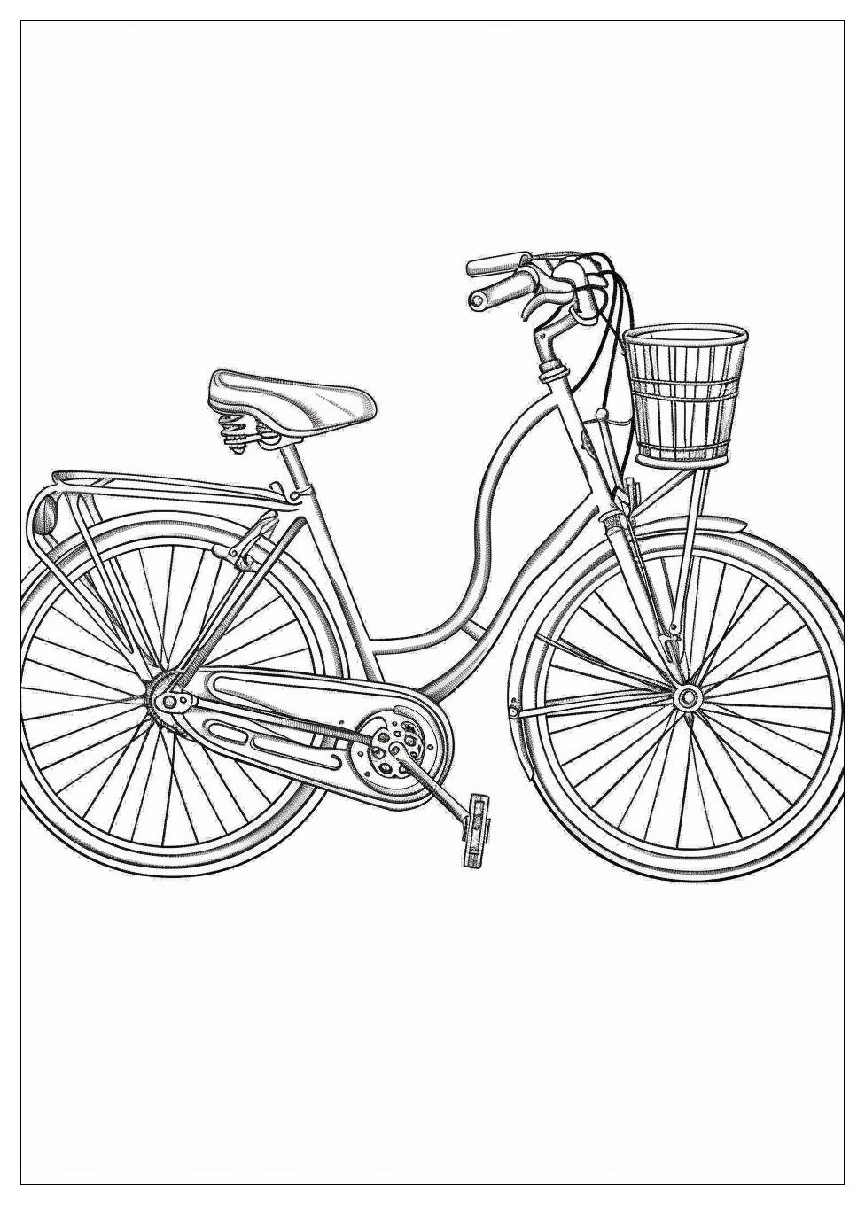 Bicycle Coloring Pages-16