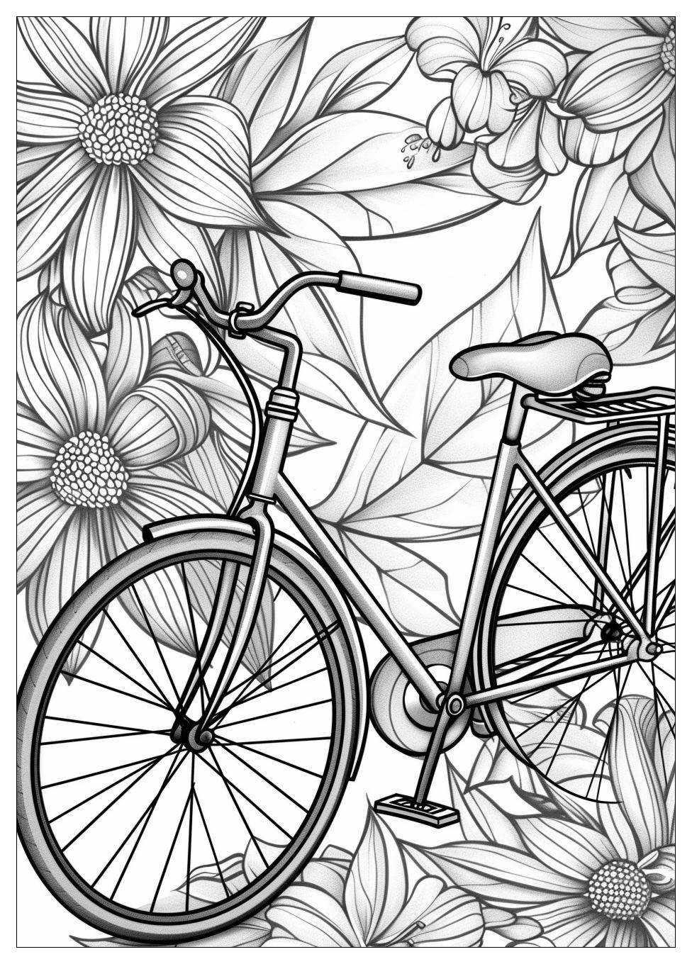 Bicycle Coloring Pages-17