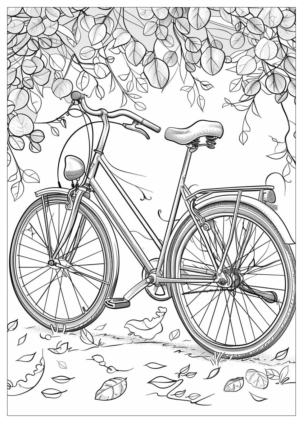 Bicycle Coloring Pages-18