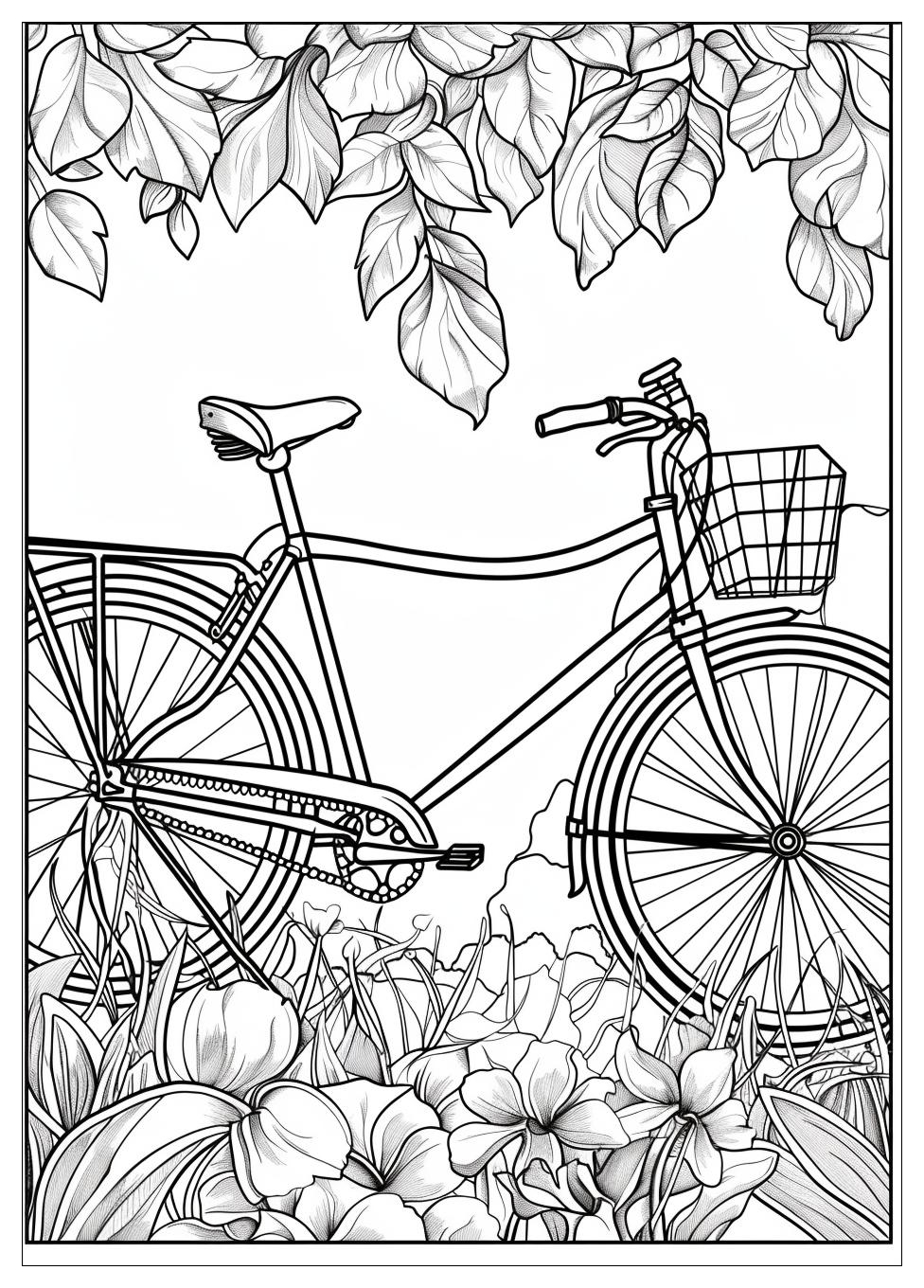 Bicycle Coloring Pages-19