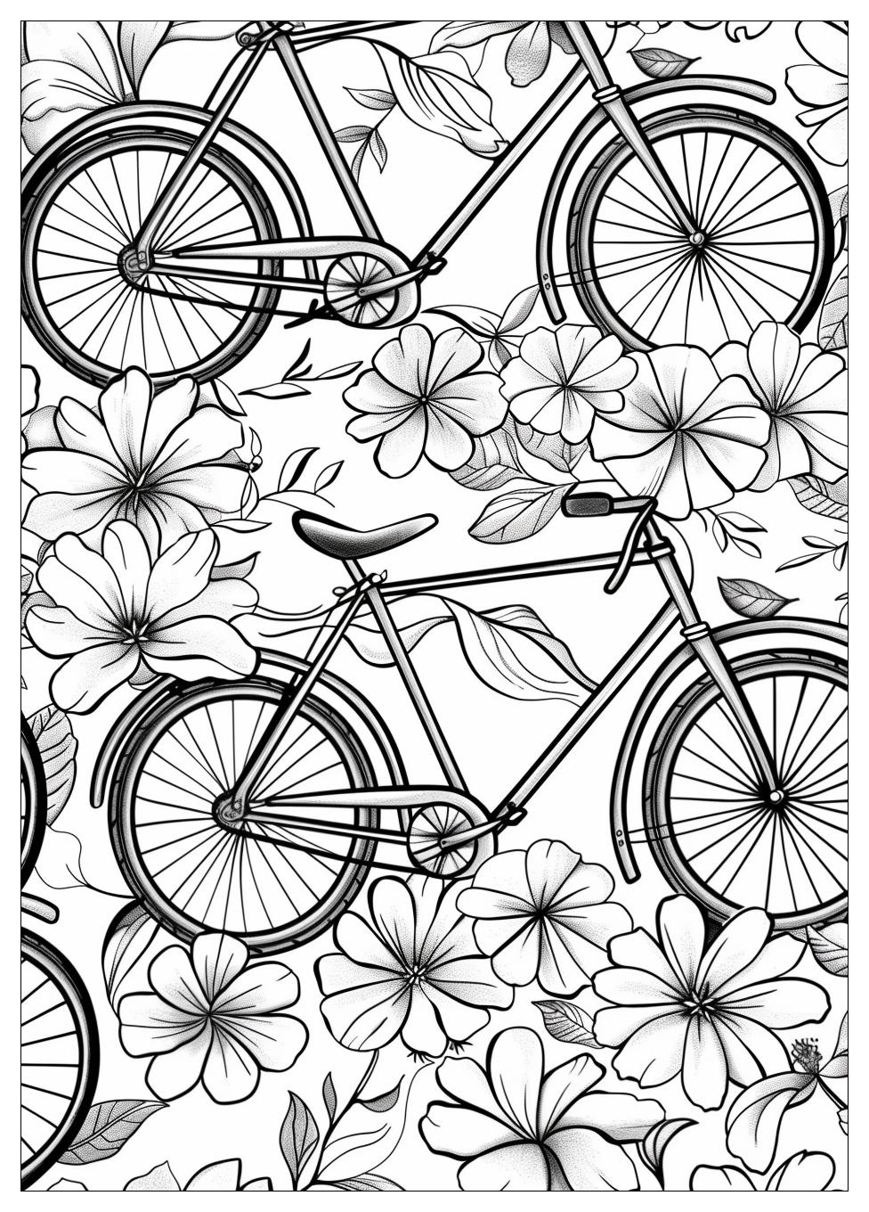 Bicycle Coloring Pages-2