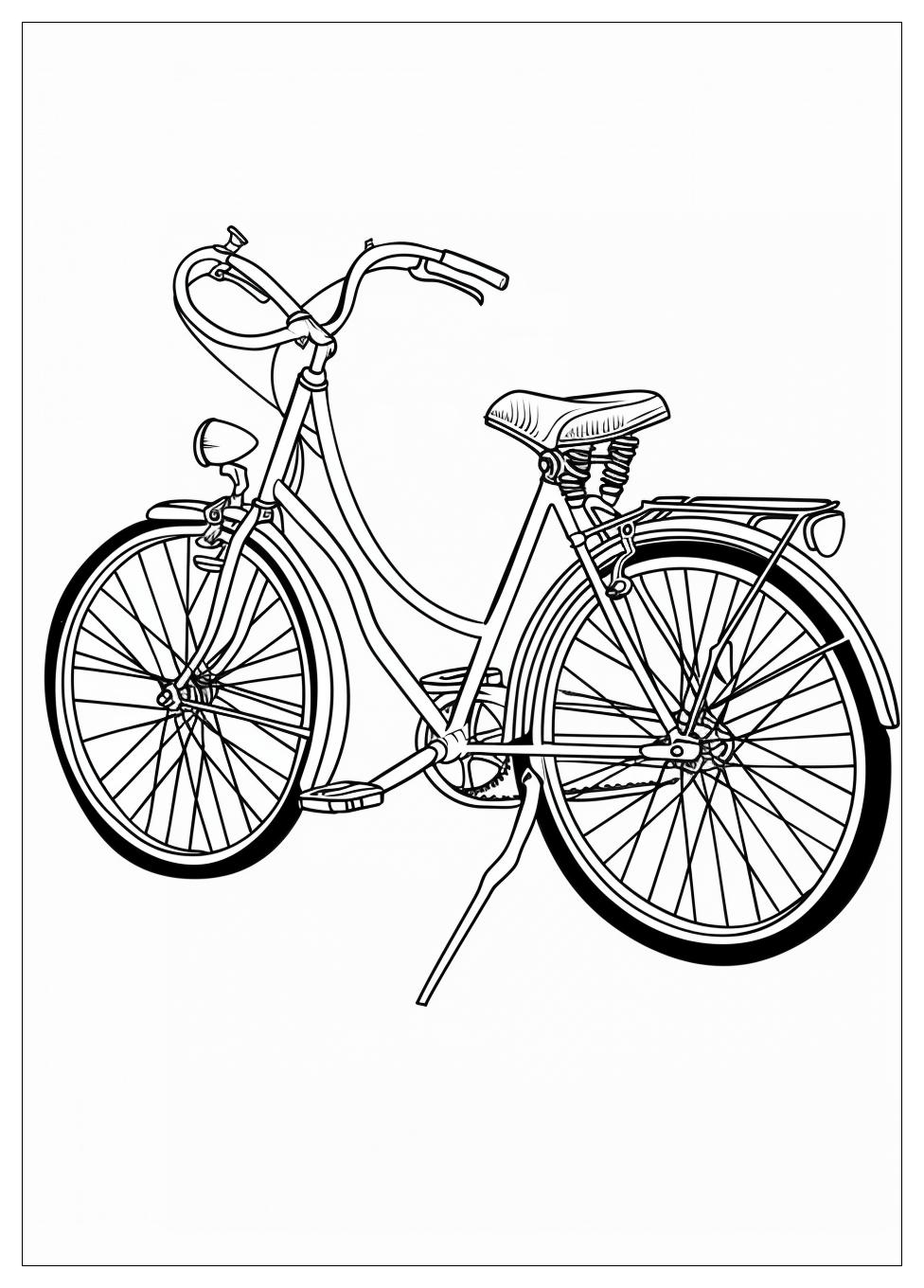 Bicycle Coloring Pages-3