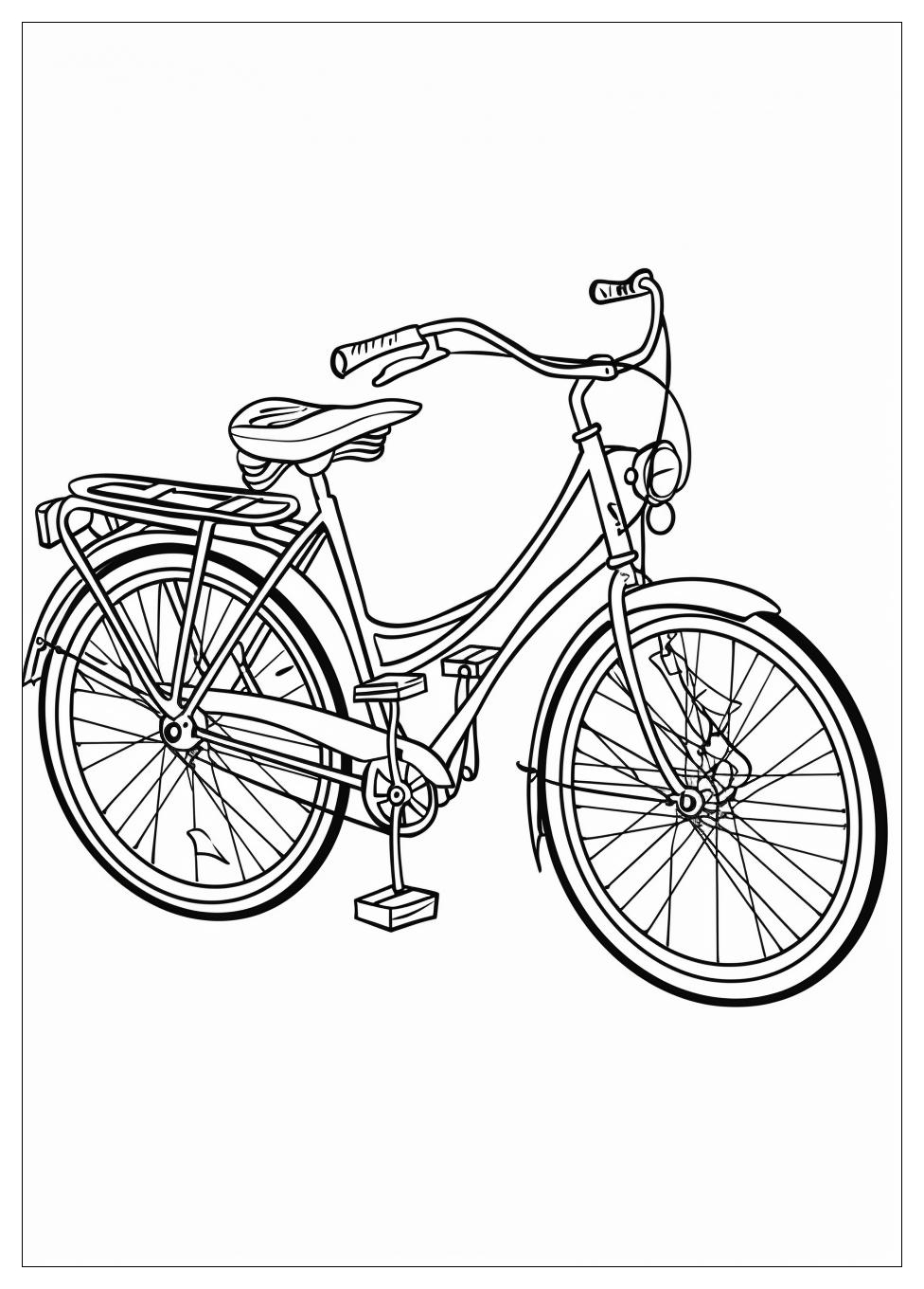 Bicycle Coloring Pages-4