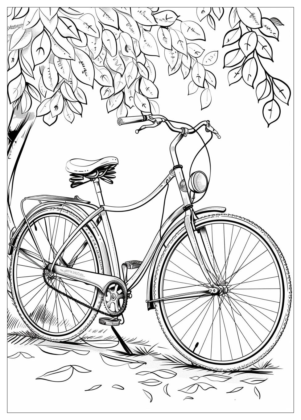 Bicycle Coloring Pages-5