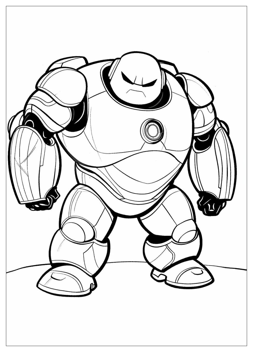 Big Hero 6 Coloring Pages-11