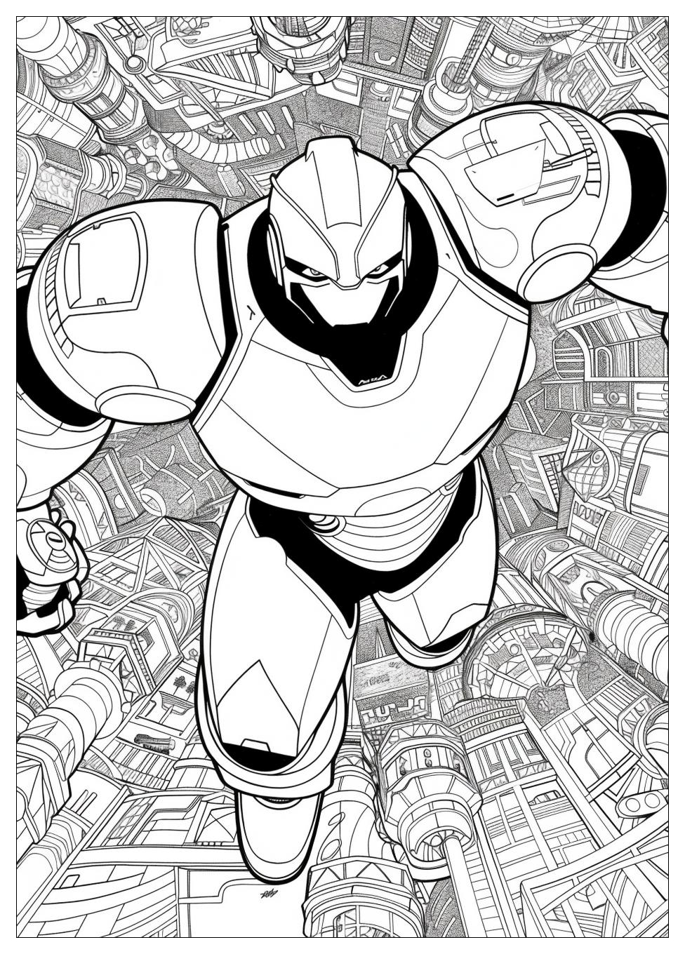 Big Hero 6 Coloring Pages-16