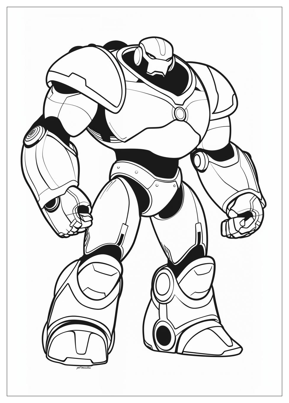 Big Hero 6 Coloring Pages-9