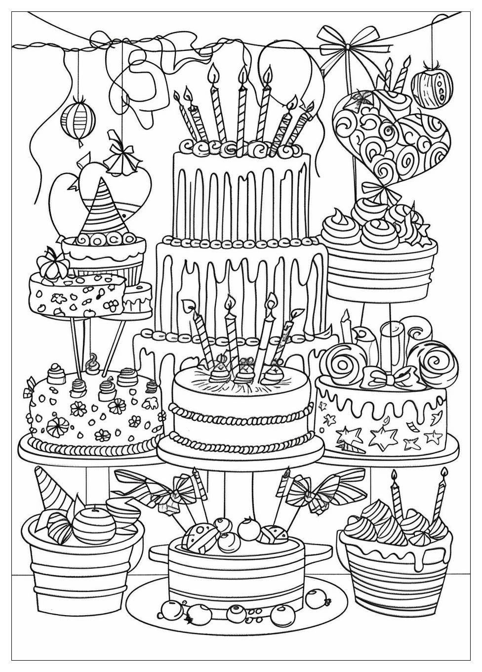 Birthday coloring pages-20