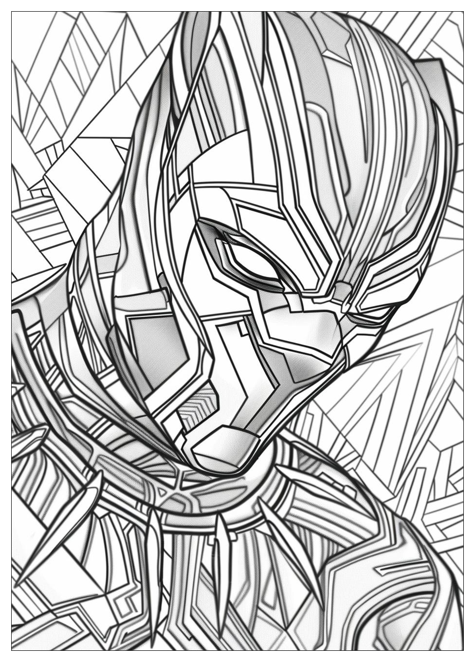 Black Panther Coloring Pages-1