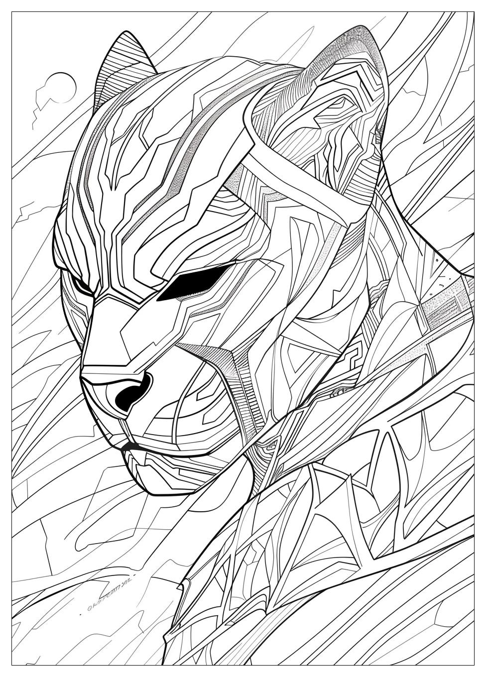 Black Panther Coloring Pages-10