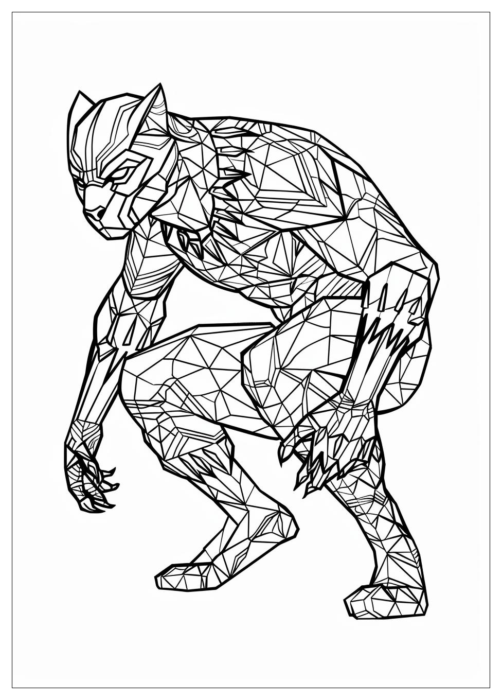 Black Panther Coloring Pages-11