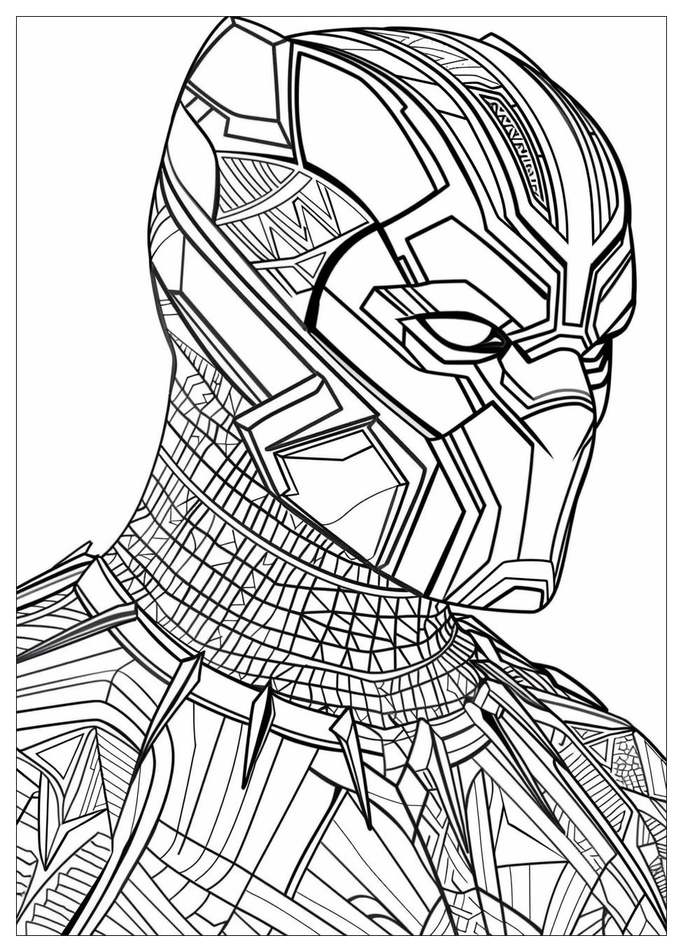 Black Panther Coloring Pages-13