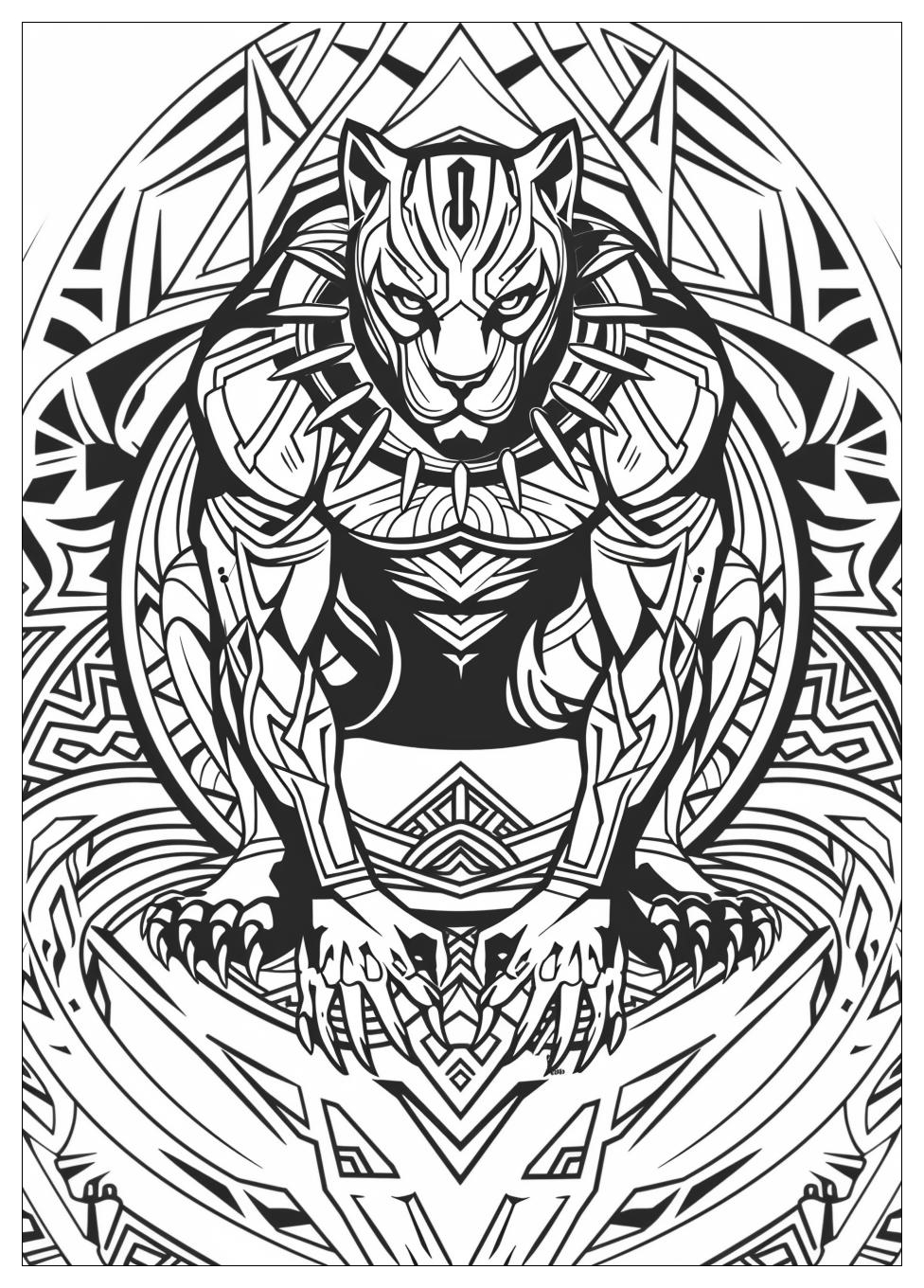 Black Panther Coloring Pages-15