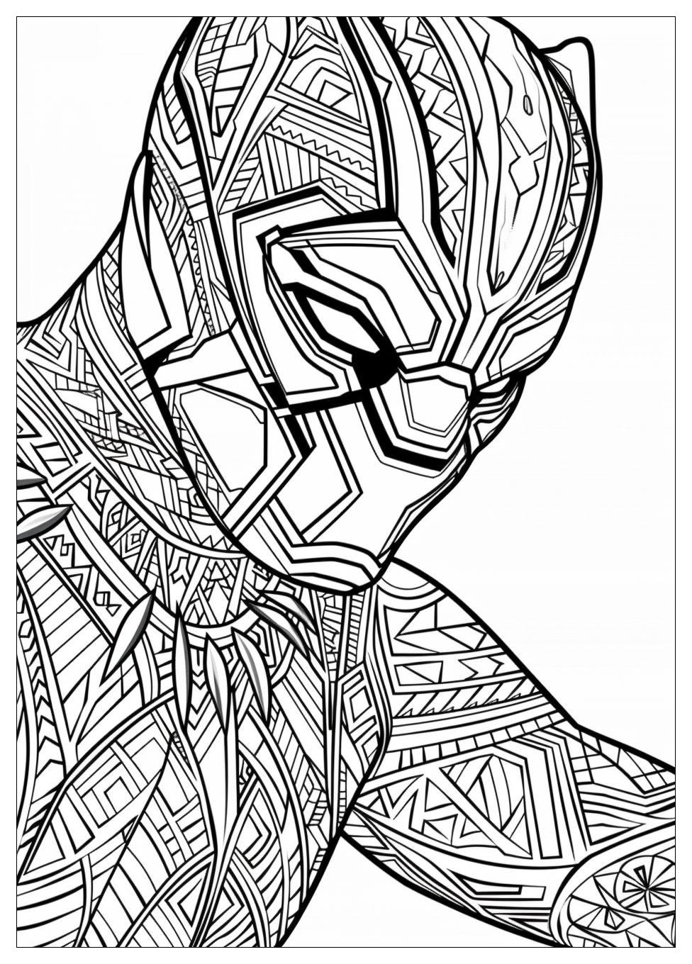 Black Panther Coloring Pages-16