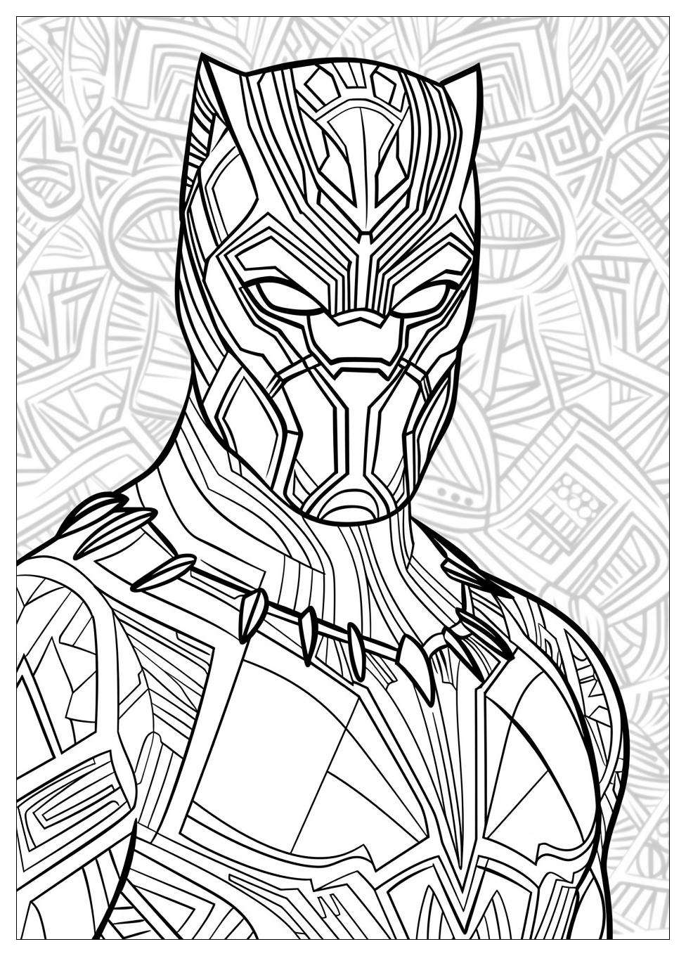 Black Panther Coloring Pages-17