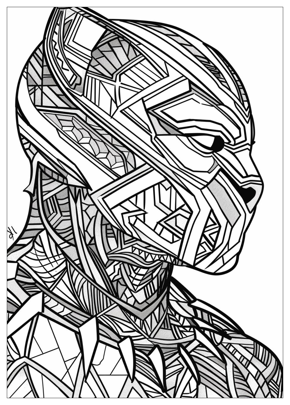 Black Panther Coloring Pages-18