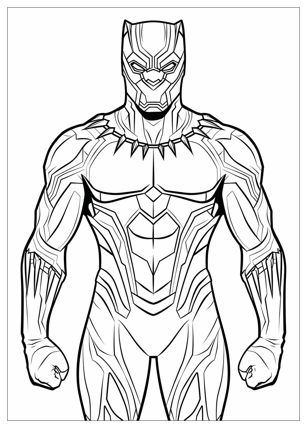 Black Panther Coloring Pages-2