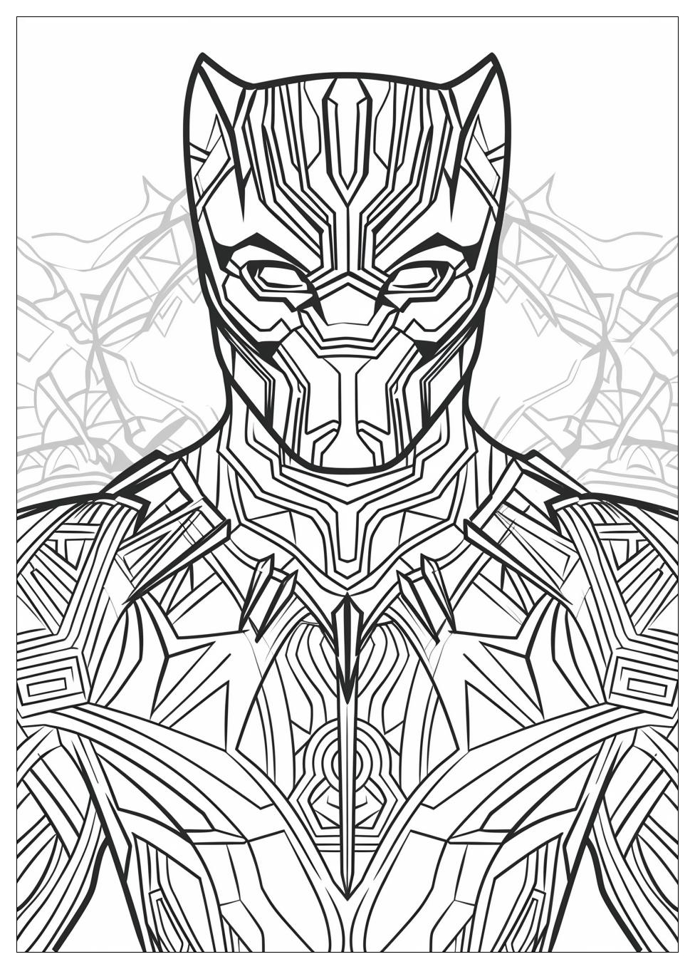 Black Panther Coloring Pages-3