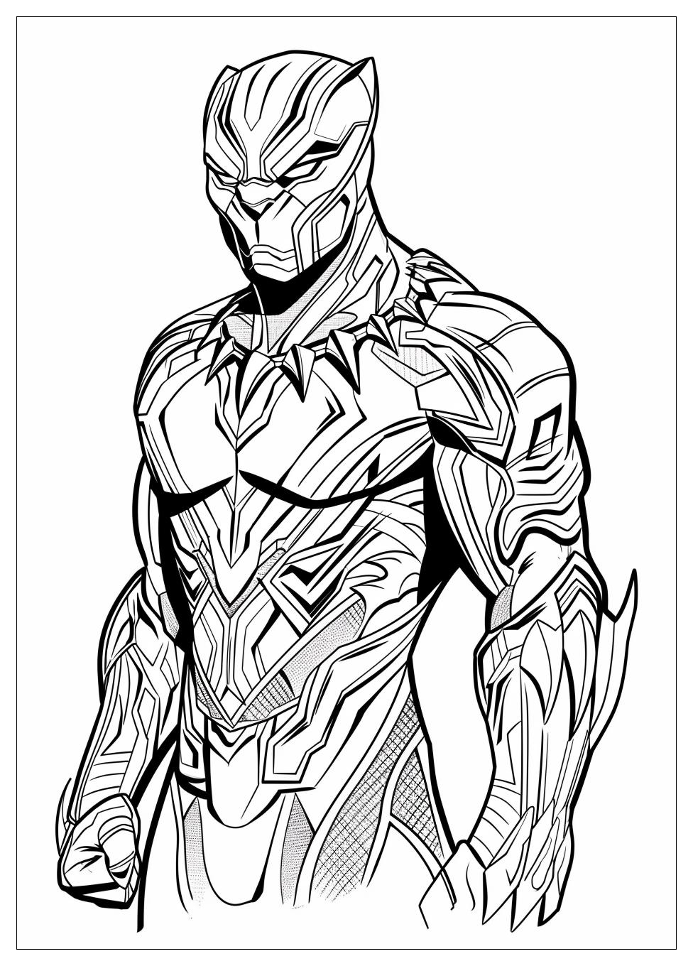 Black Panther Coloring Pages-4