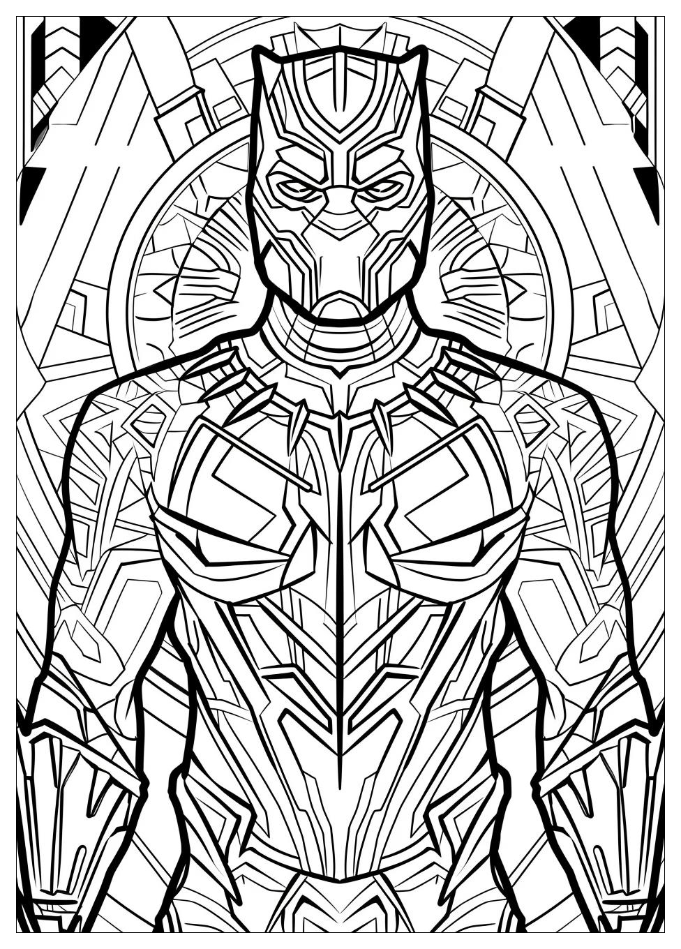 Black Panther Coloring Pages-5