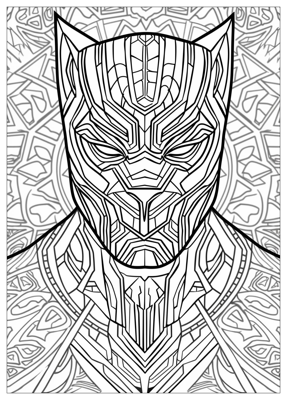 Black Panther Coloring Pages-6