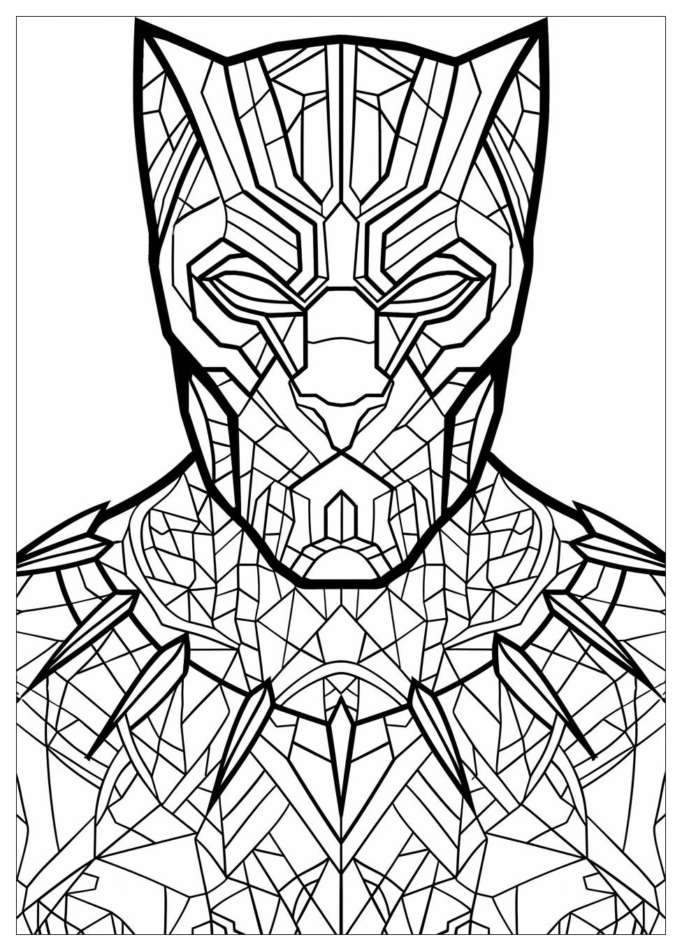 Black Panther Coloring Pages-7