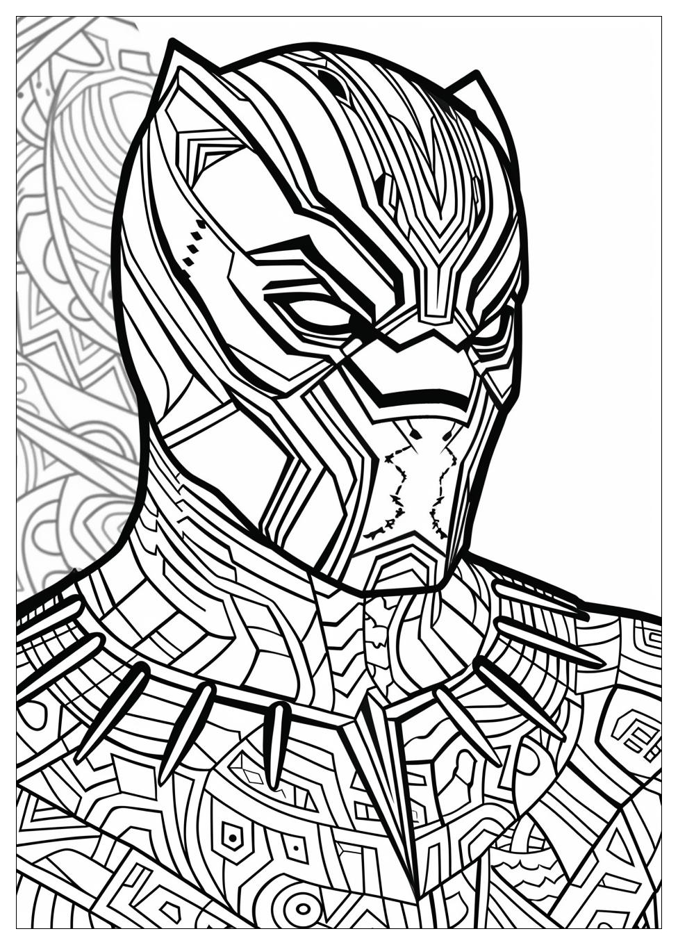 Black Panther Coloring Pages-8