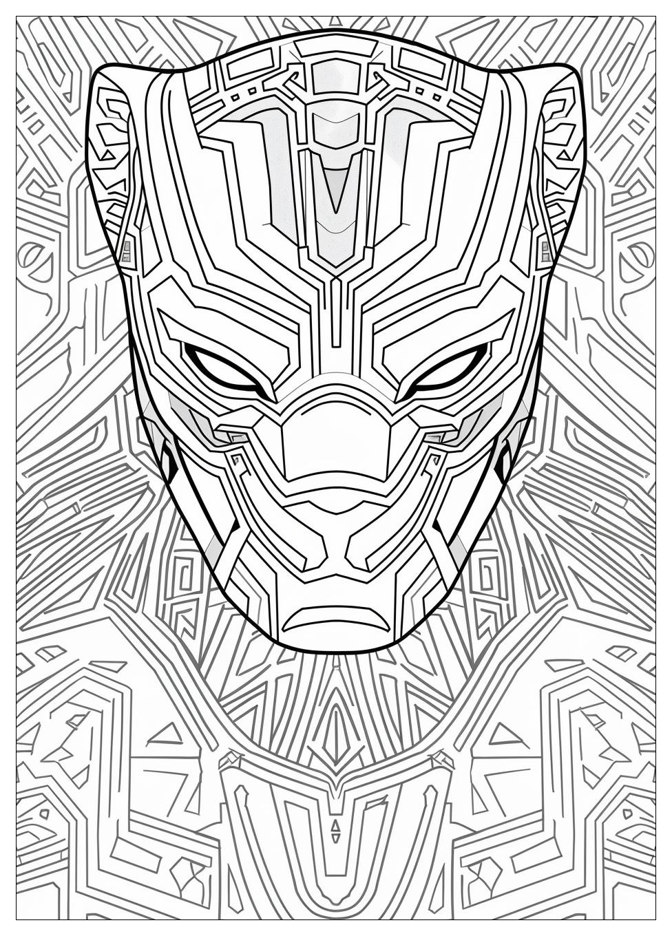 Black Panther Coloring Pages-9